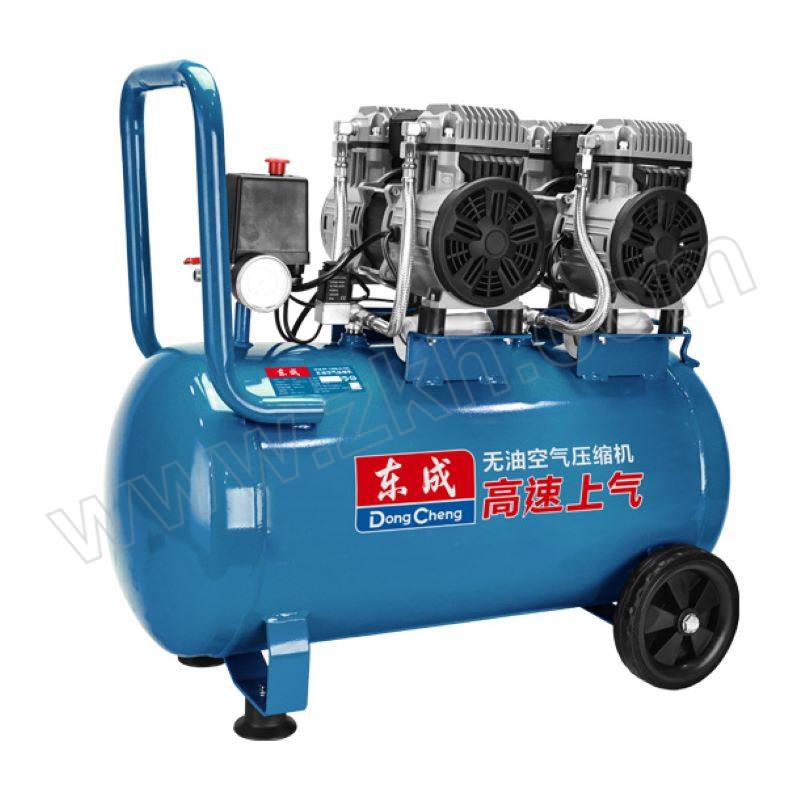 DONGCHENG/东成 无油高效空压机 Q1E-FF-1200×2/50L 03301990068 1台