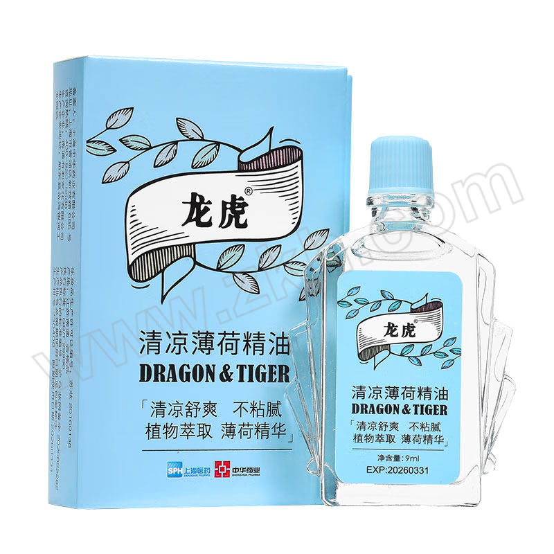 LONGHU/龙虎 清凉薄荷精油 6905218883657 9ml 1瓶