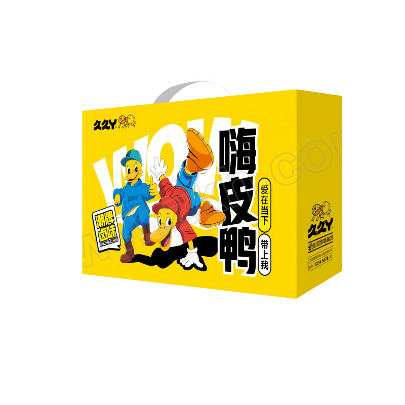 JIUJIUYA/久久丫 久久丫嗨皮鸭 久久丫嗨皮鸭98型 650g 1盒