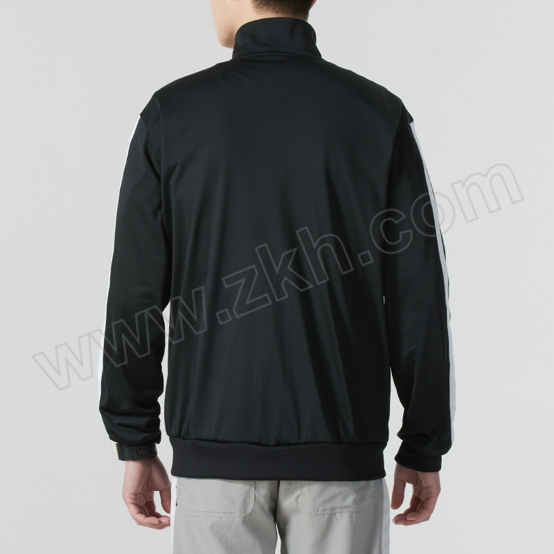 ADIDAS/阿迪达斯 男春秋款运动针织夹克外套 JI8816 黑色 XS 1件