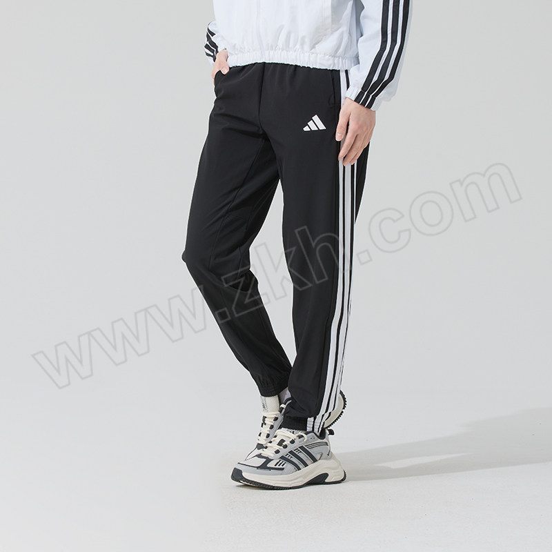 ADIDAS/阿迪达斯 女春秋款宽松休闲梭织长裤 JI8313 黑色 S 1件