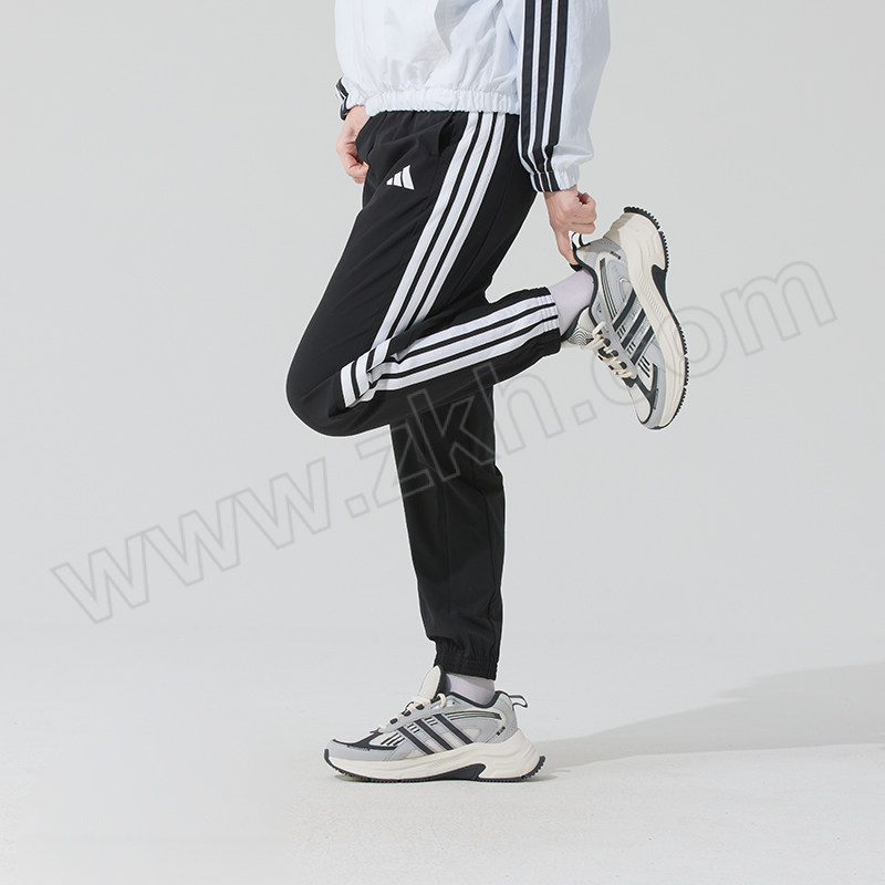 ADIDAS/阿迪达斯 女春秋款宽松休闲梭织长裤 JI8313 黑色 S 1件