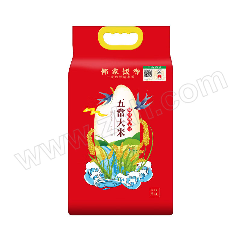 LINJIAFANXIANG/邻家饭香 二级产区五常大米 5kg LJFX94 1袋
