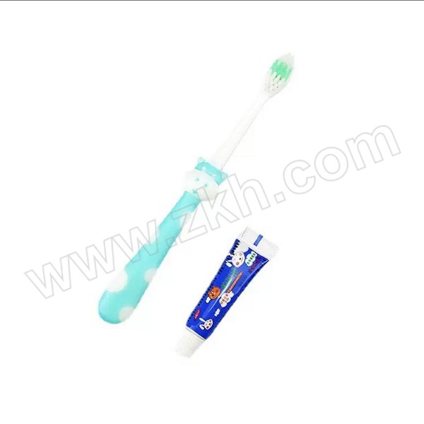 ZHENWN/真维妮 一次性儿童牙刷牙膏蓝色 儿童牙具蓝色 1把