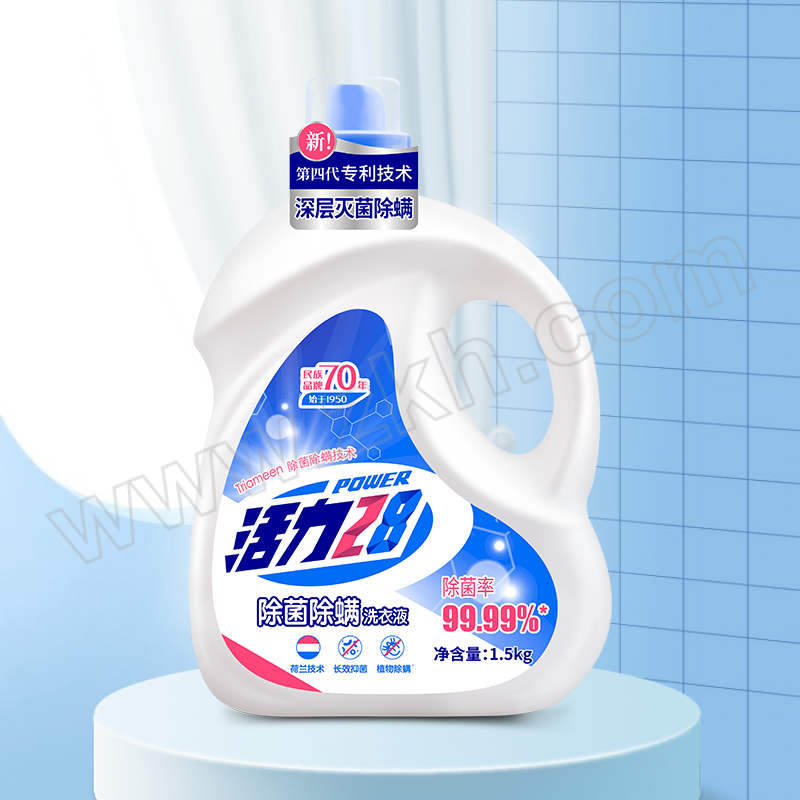 POWER28/活力28 除菌除螨洗衣液 6971006661400 1.5kg 1瓶