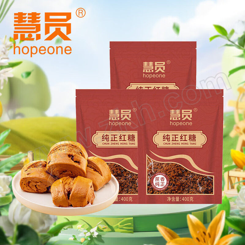 HOPEONE/慧员 红糖 400g×3 1组