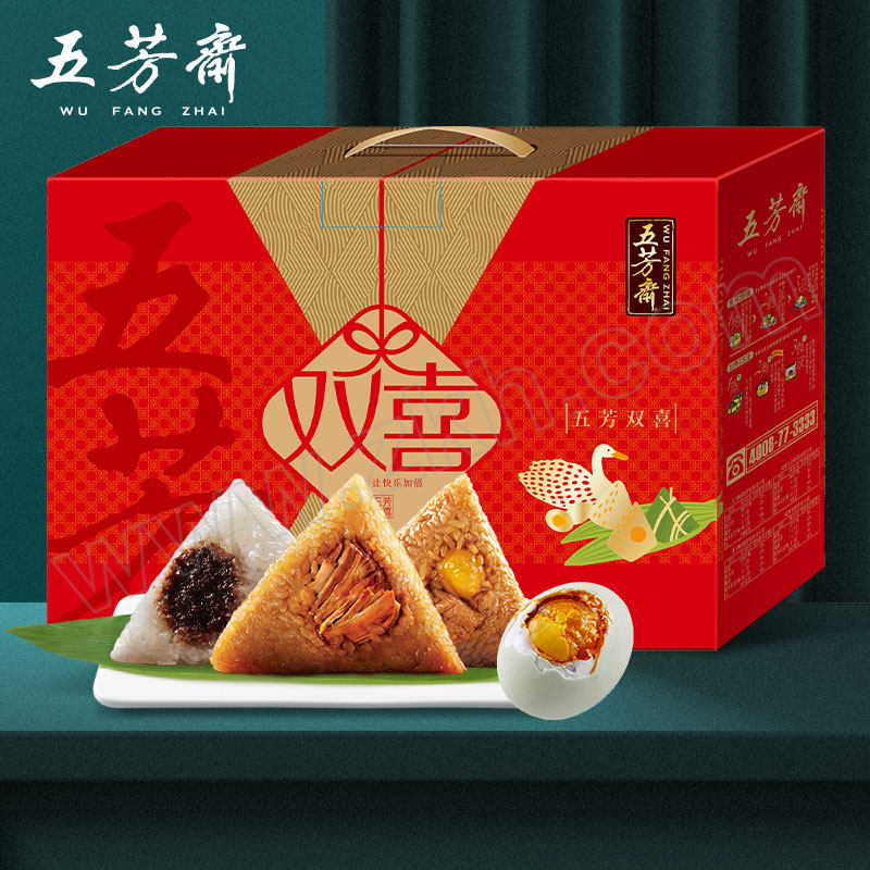 WUFANGZHAI/五芳斋 五芳双喜礼盒2024 1200g 1盒
