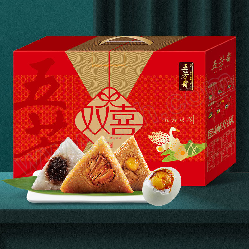 WUFANGZHAI/五芳斋 五芳双喜礼盒2024 1200g 1盒