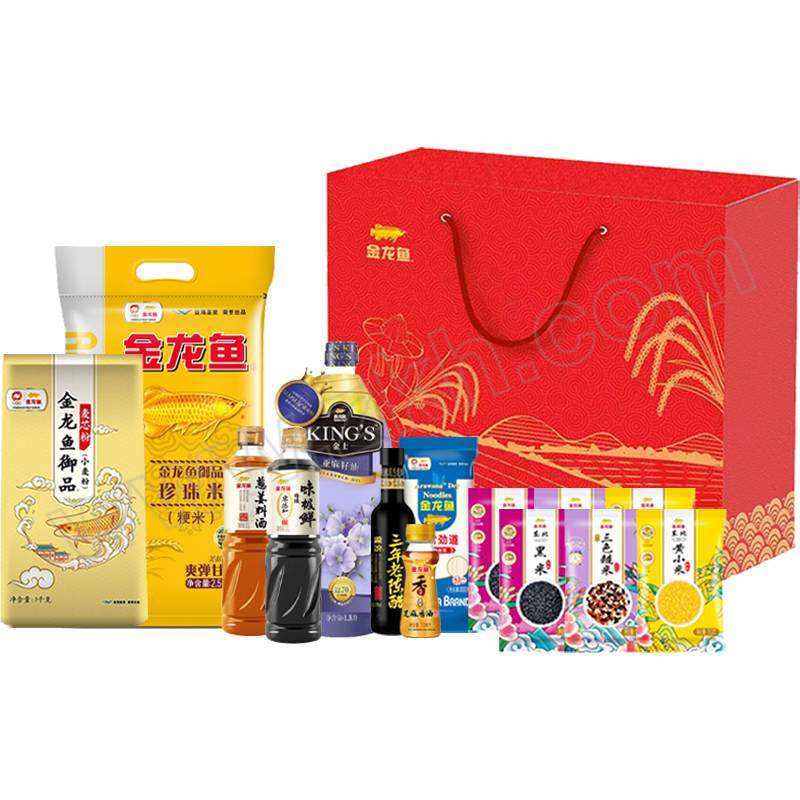ARAWANA/金龙鱼 金龙鱼粮油礼盒 粮油礼盒5.2kg+4.42L 1套
