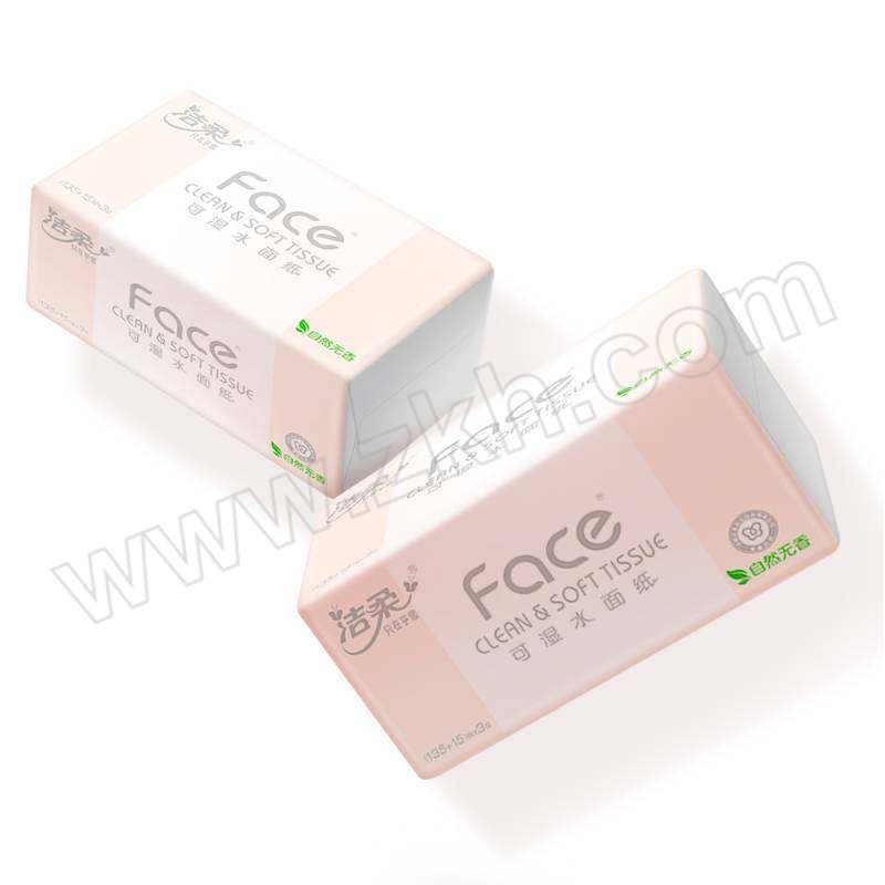 C&S/洁柔 Face粉软抽 PR103-24E 195×155mm 150抽×24包 3层 1箱