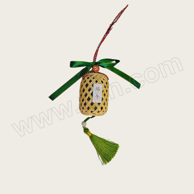 QISHAN/琪钐 端午手工diy非遗竹编艾草挂件端午 端午 6.5*3cm 1个