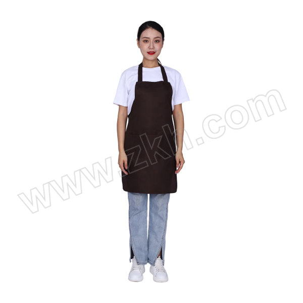 WJZX/五金专选 普通围裙 制服呢 75×65cm 1件