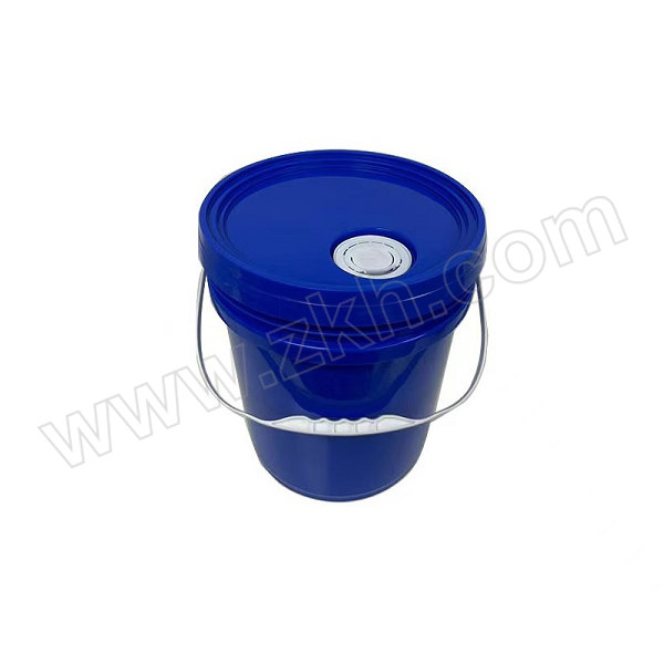 GCMH/工诚美惠 带盖涂料油漆桶 10L 蓝色 带油嘴 1个