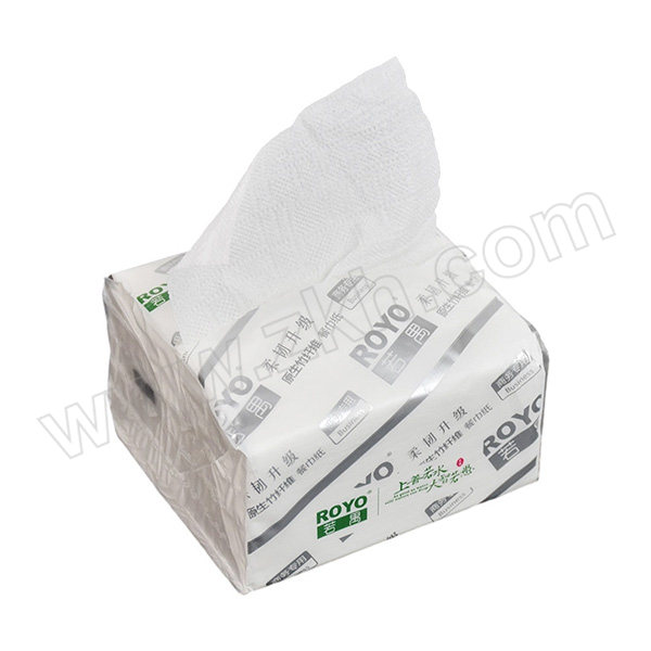 ROYO/若禺 抽取式面巾纸 R006 100×180mm 100抽×108包 双层 1组