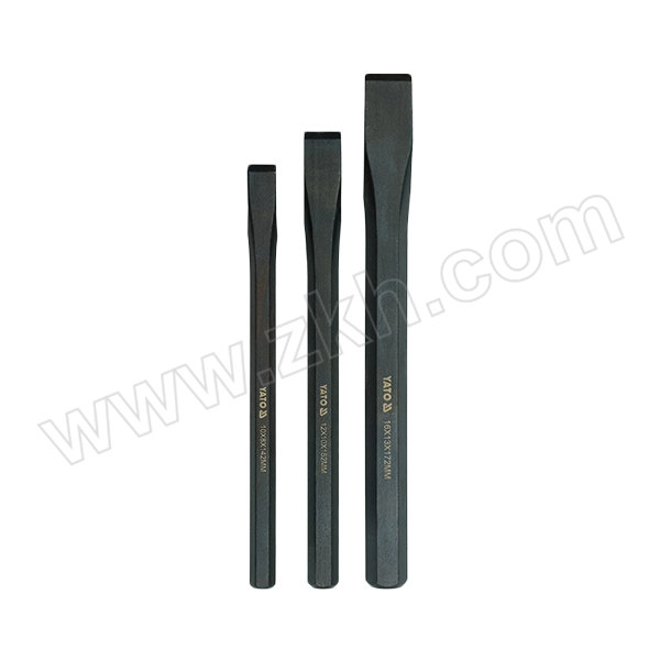 YATO/易尔拓 冲凿组套（3件） YT-4711 3件 平凿10-12-16mm 1套