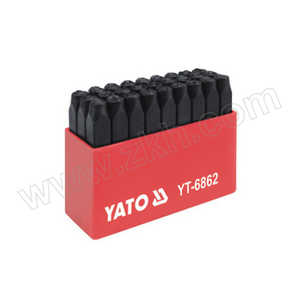 YATO/易尔拓 字母冲模（A至Z） YT-6862 6×66mm 字母A至Z 1套