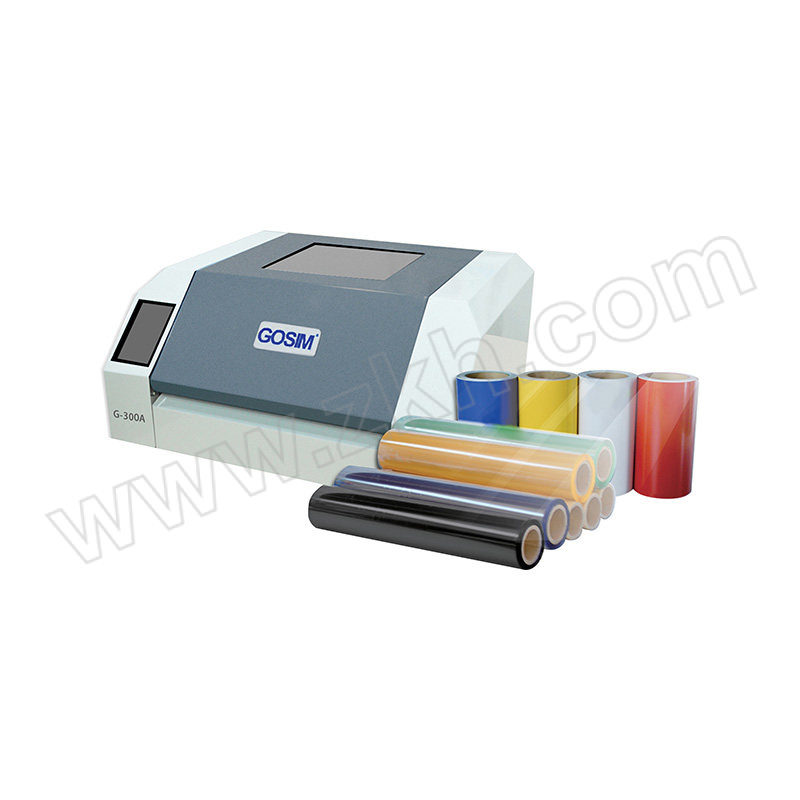 GOSIM/国新 管道标识打印机G-300A+贴纸+色带 GX25-101701 1套