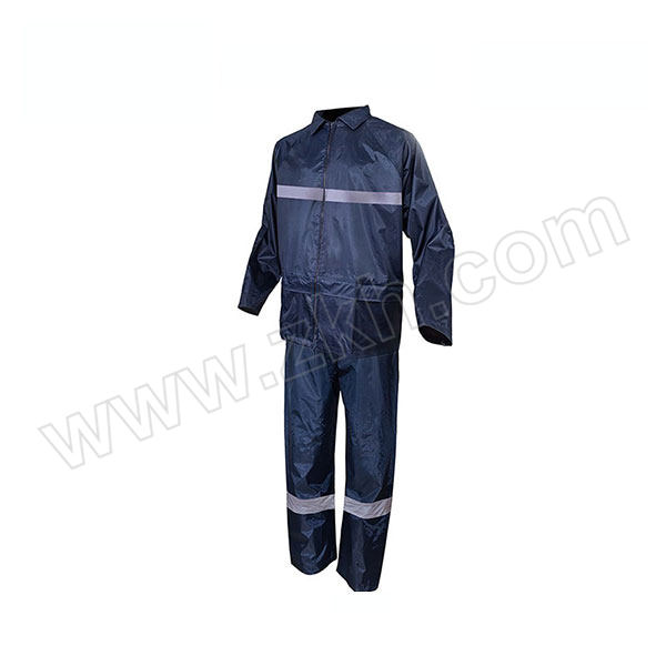DELTA/代尔塔 EN400RE分体式涤纶雨衣套装 407004 L 藏青色(MA) 1套