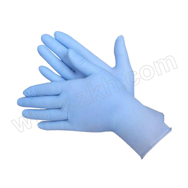 ANSELL/安思尔 MICRO-TOUCH NITRATEX一次性蓝色丁腈手套 4472 M 无粉 1盒