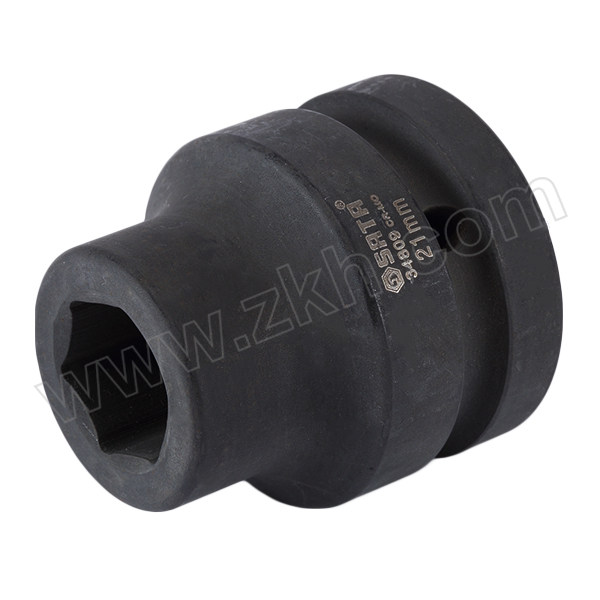 SATA/世达 1"公制六角风动标准套筒 SATA-34809 21mm 1只
