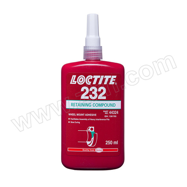 LOCTITE/乐泰 螺纹锁固胶 232 棕色 中粘度 中强度232323 1瓶