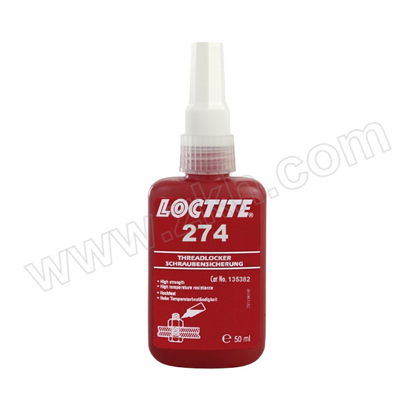 LOCTITE/乐泰 螺纹锁固胶 274 蓝色 中强度 含荧光指示剂232323 1支