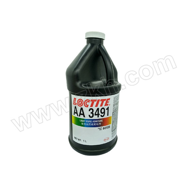 LOCTITE/乐泰 UV光固化胶-高透明低黄化型 3491 透明 1L 1桶
