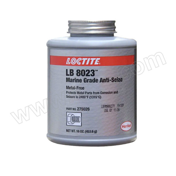 LOCTITE/乐泰 螺纹油膏-耐高温海事级抗咬合剂 8023 16oz 1罐