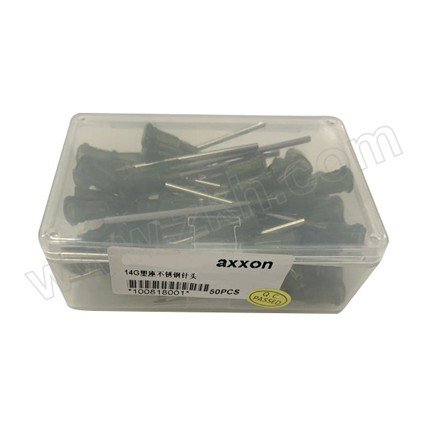 AXXON/轴心 14G塑座不锈钢针头 AXN-5214-1-B 0.061×1" 50个 1盒