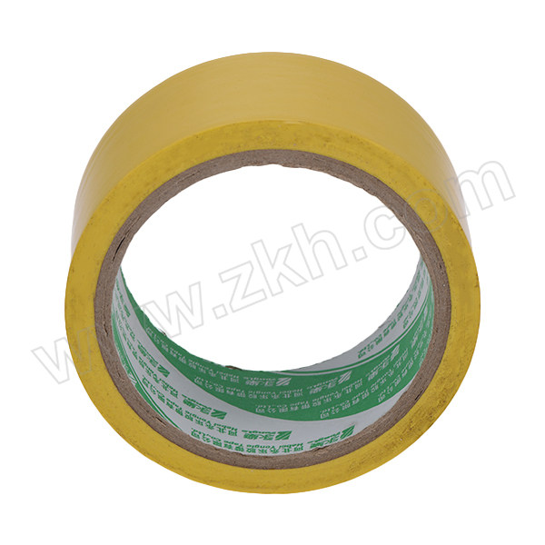 YONGLE/永乐 PVC标识警示胶带 JSH140-2 黄色 100mm×22m 1卷