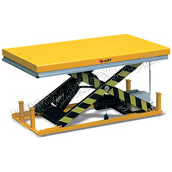 HULIFT/虎力 电动升降平台 HW1005 额定载荷1000kg 平台尺寸2000×850mm 高度范围240~1300mm 1个