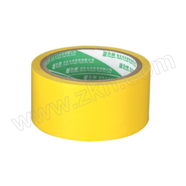YONGLE/永乐 PVC标识警示胶带 JSH140-2 黄色 48mm×22m 1卷
