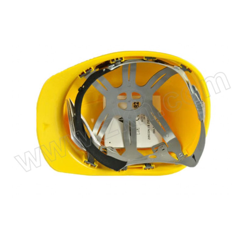 DELTA/代尔塔 ZIRCON1系列PP安全帽 102011 黄色(JA) 8点式LDPE内衬 不含下颏带 1顶