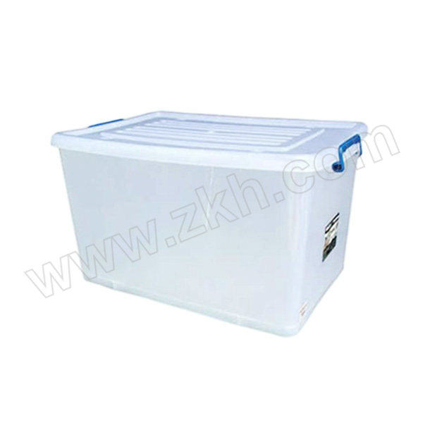 ZH/智浩 储物箱 105 外尺寸380×300×205mm 白色透明 1个