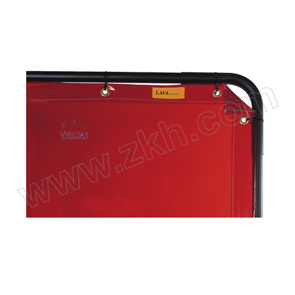 WELDAS/威特仕 橙红色焊接防护屏 55-6466 1.74m高*1.74m宽 1张