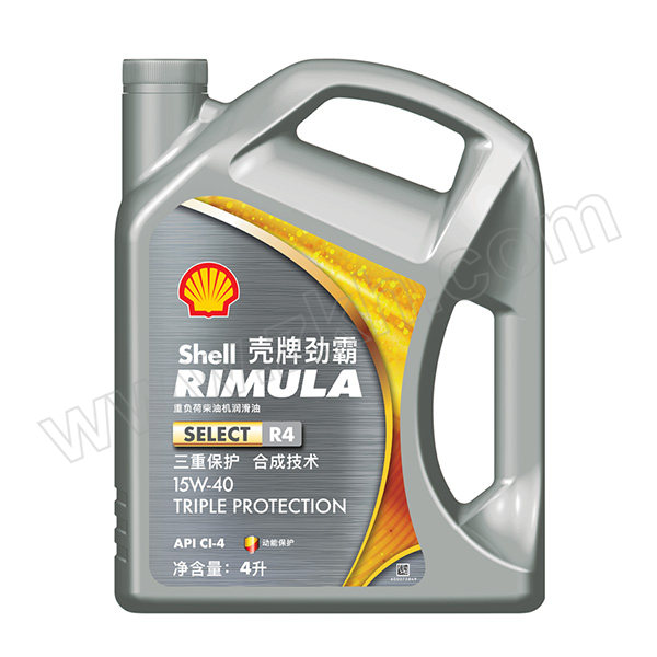 SHELL/壳牌 卓越型柴油机油  RIMULA-R4-15W40 4L×4瓶 1箱