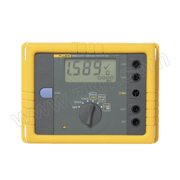 FLUKE/福禄克 接地电阻测试仪 FLUKE-1623-2 只需使用钳口即可测量接地回路电阻 1台