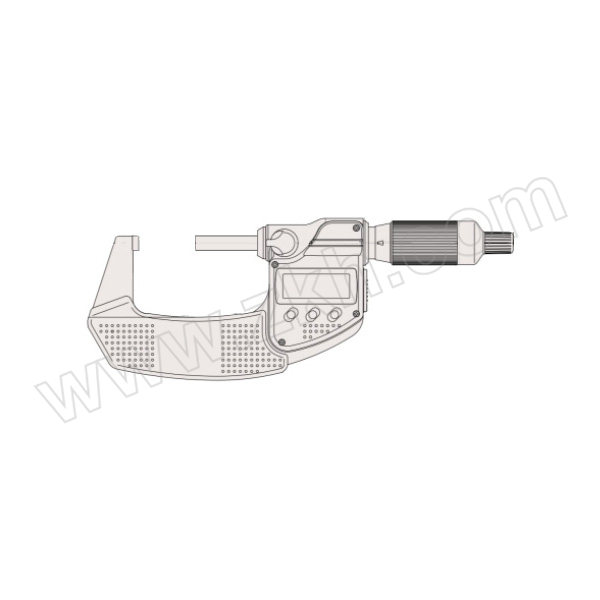 MITUTOYO/三丰 293系列IP65防冷却液千分尺 带数据输出 293-143-30 公制 75-100×0.001mm 不代为第三方检测 1把