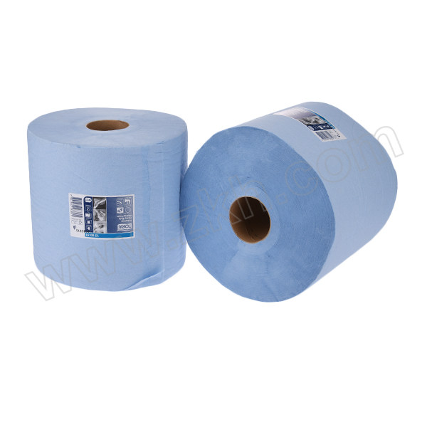 TORK/多康 高级440混装性能型擦拭纸 130081 蓝色 23.5*34cm 三层 有隔线 1包
