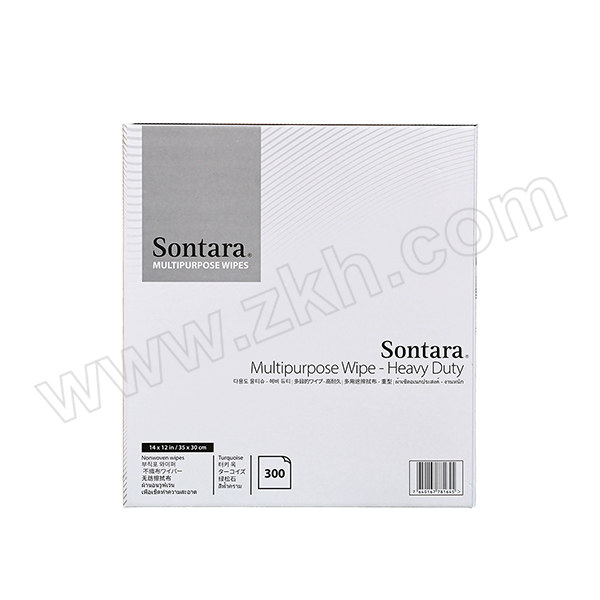 SONTARA/胜特龙 Sontara®多用途折叠式擦拭布 HD-1 淡蓝色 35×30cm 1盒
