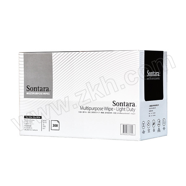 SONTARA/胜特龙 Sontara®多用途折叠式擦拭布 LD-3 白色 35×30cm 1盒