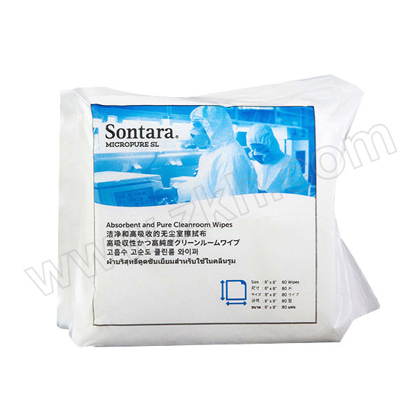 SONTARA/胜特龙 Sontara®无尘擦拭布 MPSL 白色 8"*8"(20.3*20.3cm) 1包