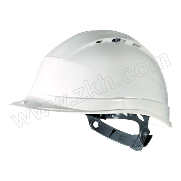DELTA/代尔塔 QUARTZ4系列PP安全帽 102009 白色(BC) 8点式织物内衬 不含下颏带 1顶