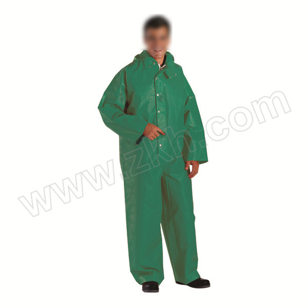DELTA/代尔塔 PVC涂层液密防化服 401015 L 绿色 1件