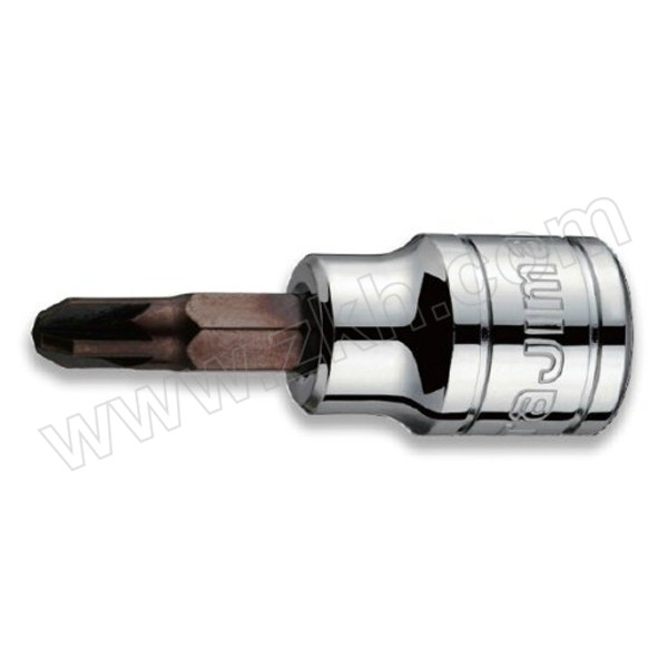 TAJIMA/田岛 1/4"系列米字型旋具套筒 1502-1246(TX-PZ3) #3 1支