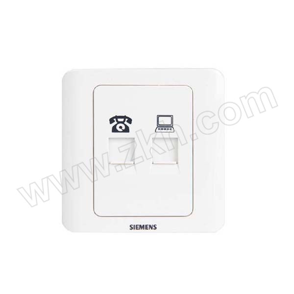 SIEMENS/西门子 远景Vista雅白面板插座 5TG0125-1CC1 1TV口 10A 1个