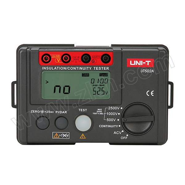 UNI-T/优利德 绝缘电阻测试仪 UT502A 1台