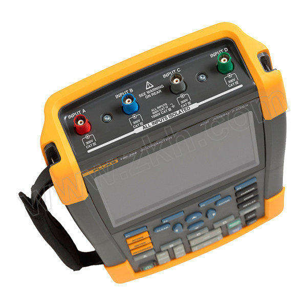 FLUKE/福禄克 手持式示波表 FLUKE-190-502/AU/S 带套件 500MHZ 2通道示波表 1台