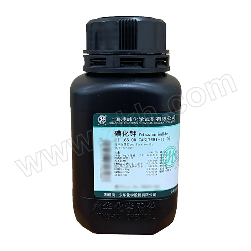 YONGHUA/永华 碘化钾 219402129 CAS:7681-11-0 等级:AR 500g 1瓶