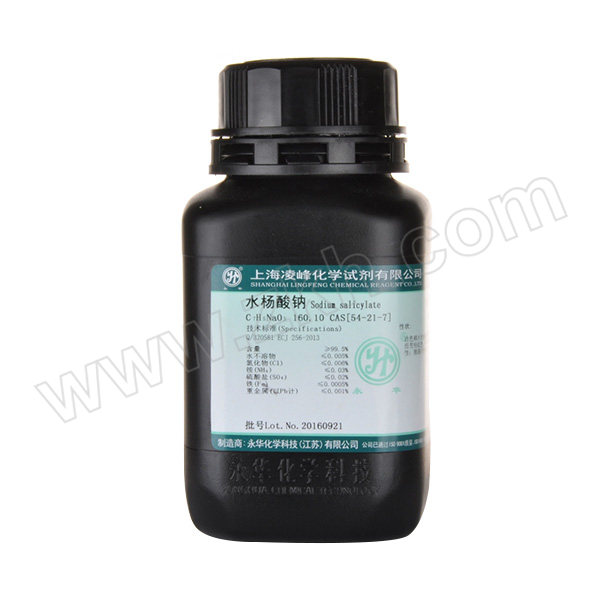 YONGHUA/永华 水杨酸钠 145402128 CAS:54-21-7 等级:AR 250g 1瓶